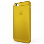 【iPhone6s/6 ケース】汚れや衝撃に強いクリアケース　KINTA Clear Case Clear Yellow