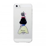 【iPhone SE 5s/5 ケース】クリアケース　ファンタジー　白雪姫