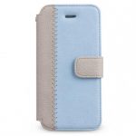 【iPhone SE 5s/5 ケース】E-note Diary　ブルー