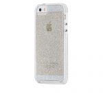 【iPhone SE 5s/5 ケース】Sheer Glam Champagne (Glossy) /Clear Bumper