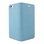【iPhone6s/6 ケース】Saffiano Flip Case シルクブルー